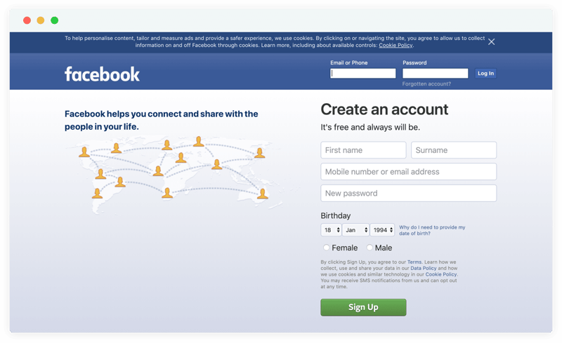 Facebook Lead generation